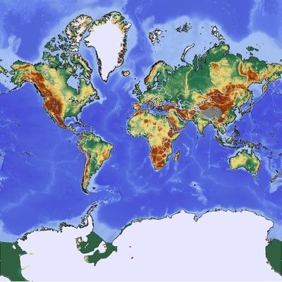 地形圖看世界十大盆地,多數(shù)礦產(chǎn)資源豐富,亞洲四盆地上榜